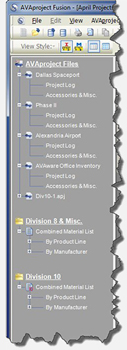 The AVAproject Fusion Navigation Bar