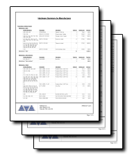 Hardware Summary by Manufacturer