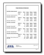 Project Summary by Product Line